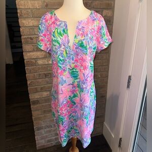 Lilly Pulitzer X Disney Dreamin Minnie & Daisy Sophiletta Dress Size XL